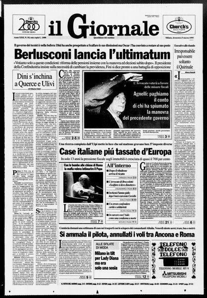 Il giornale : quotidiano del mattino